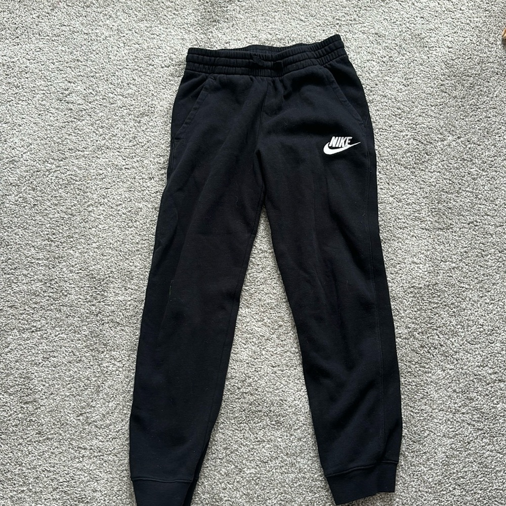 Black Nike Kids Sweatpants